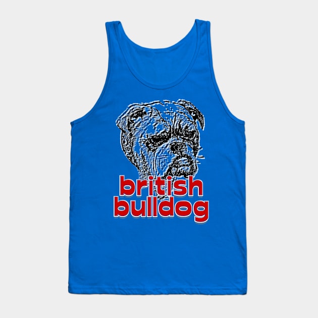 british bulldog Tank Top by trubble